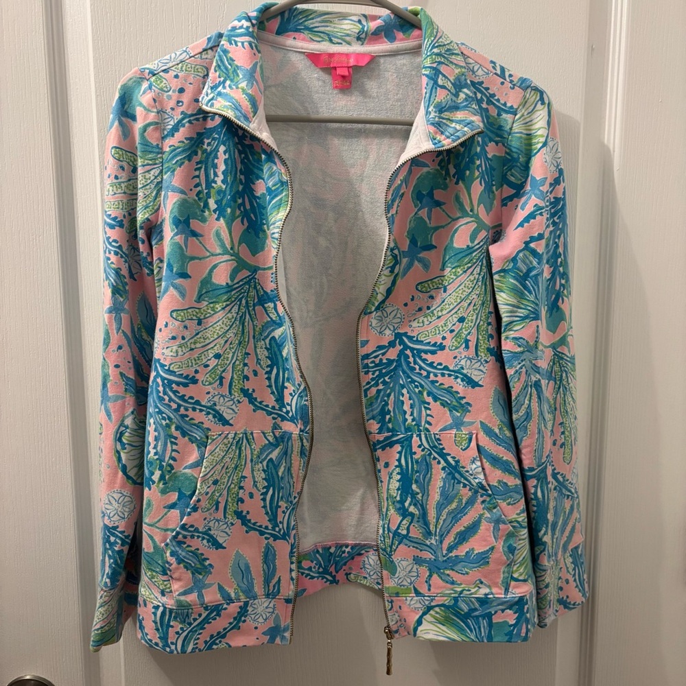 Lilly Pulitzer Full Zip Jacket - Picture 5 of 6